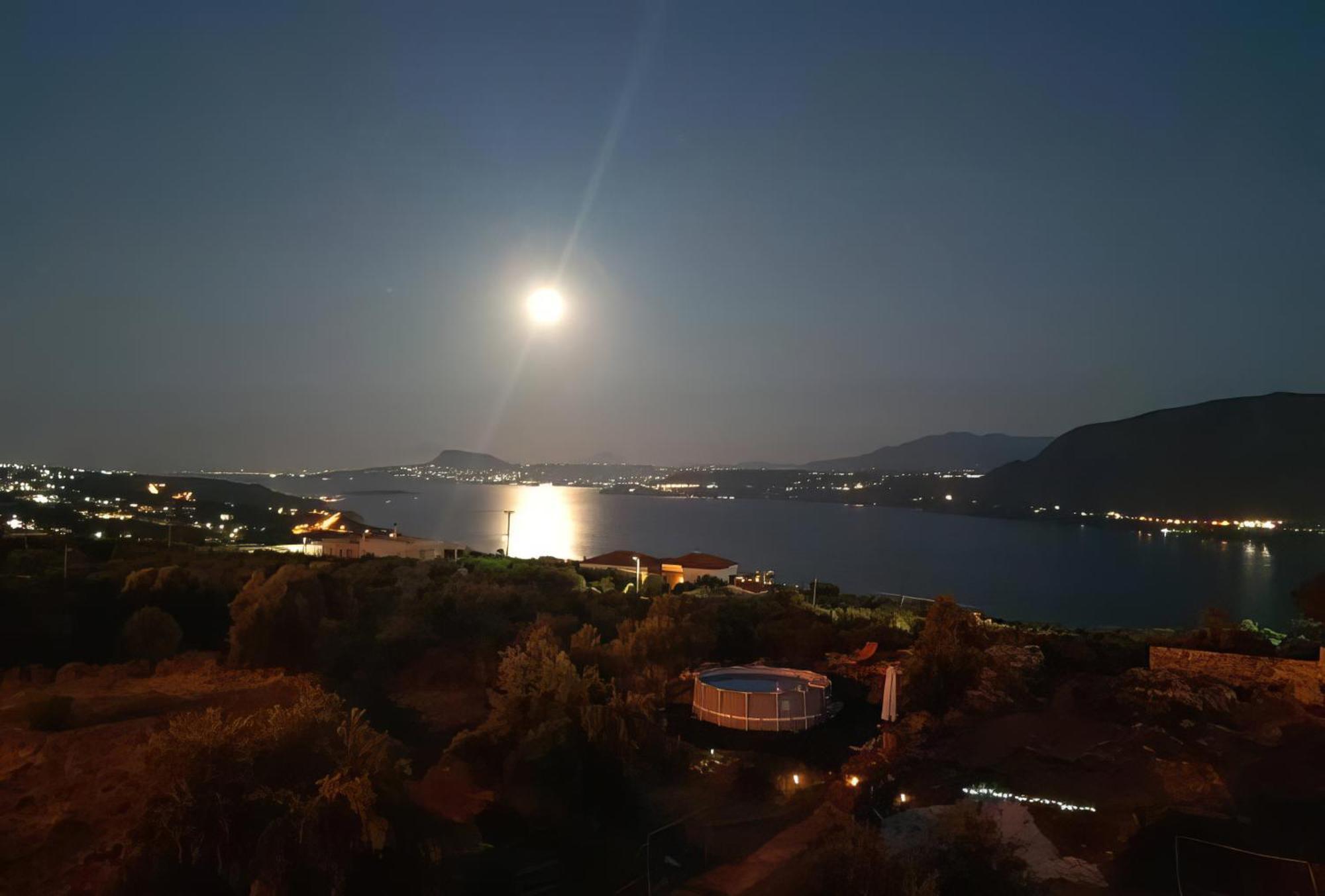 Souda Bay View With Private Pool Near Chania City 외부 사진