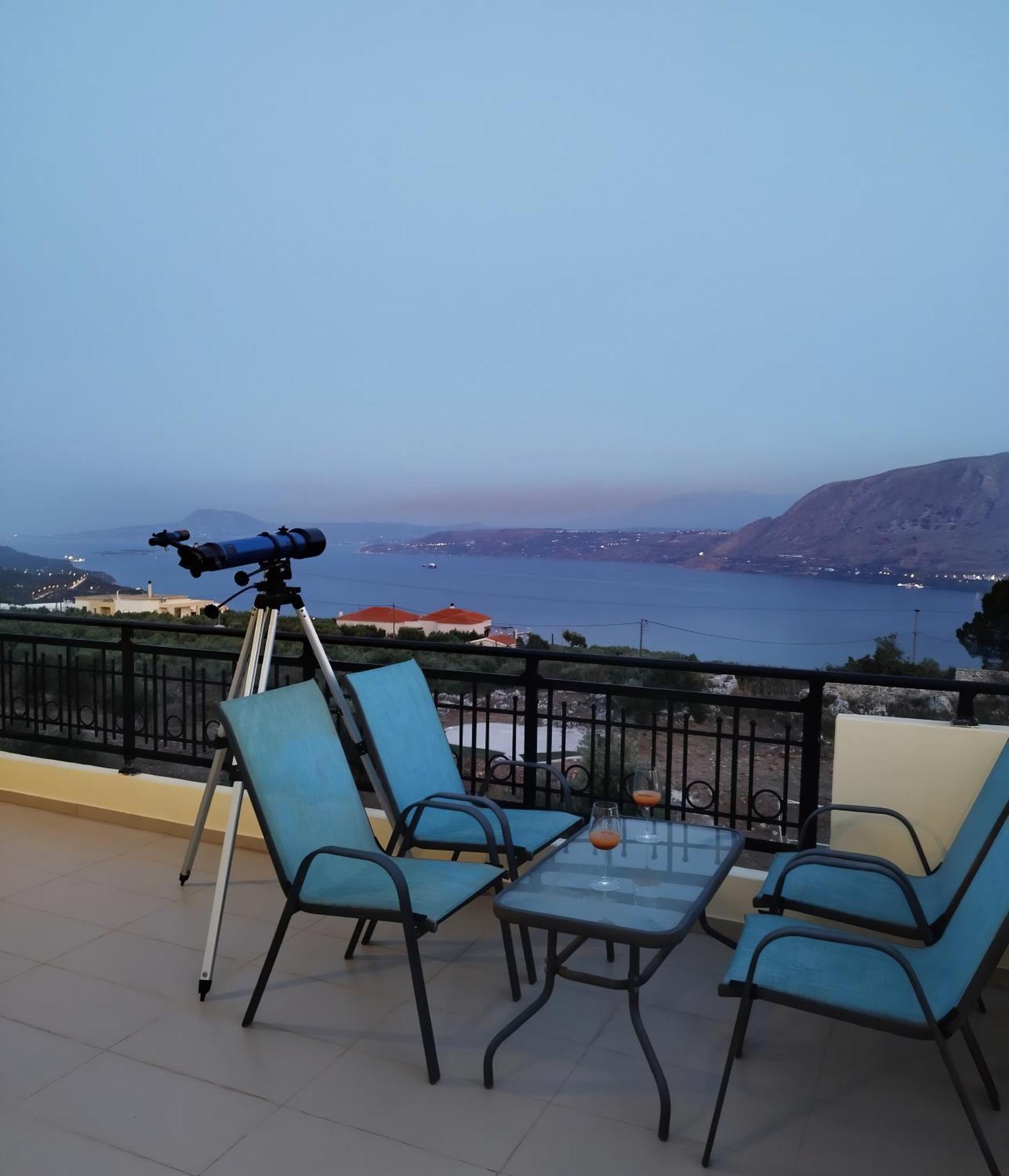 Souda Bay View With Private Pool Near Chania City 외부 사진